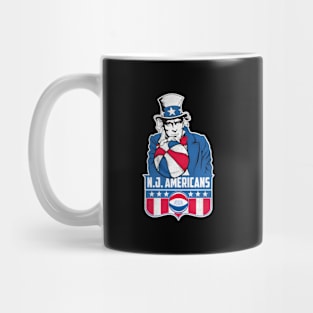 New Jersey Americans Basketball Mug